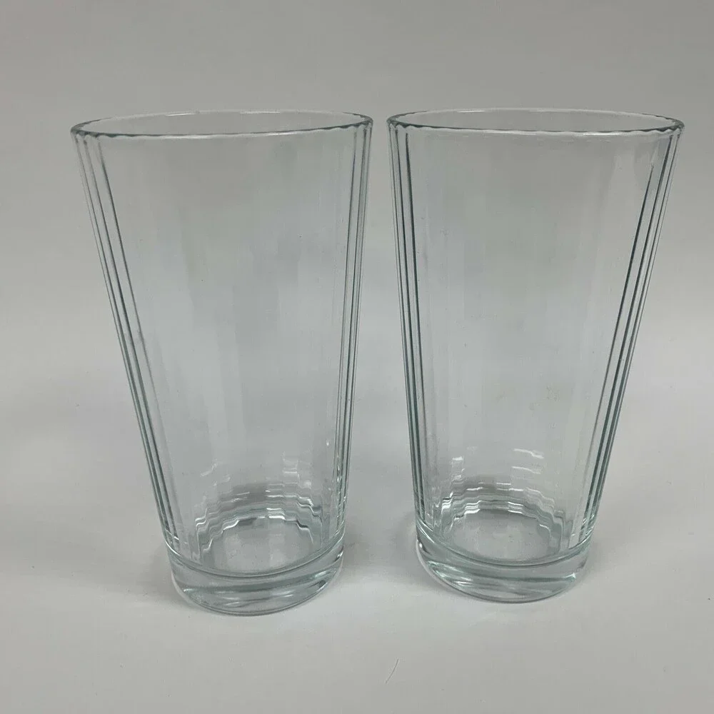 Highball Clear Glass Glasses‎ Panels 6 1/8